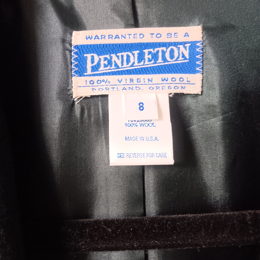 Pendleton Dark Green Blazer - image 2